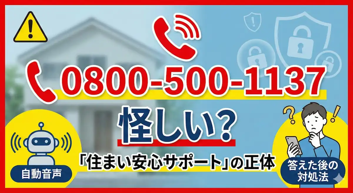 0800-500-1137の発信元について解説する記事のアイキャッチ画像