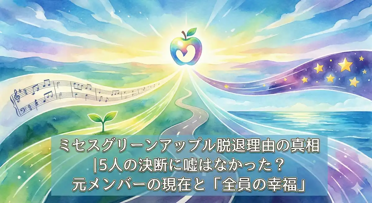 ミセスグリーンアップルの脱退理由についての記事のアイキャッチ画像