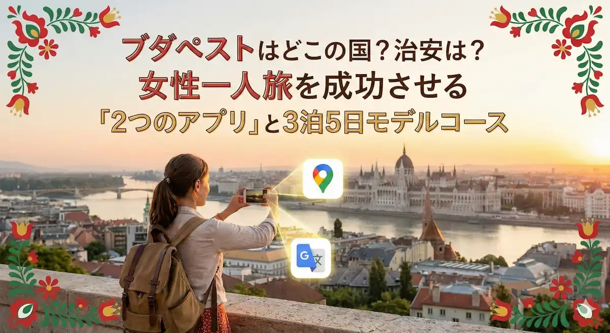 ブダペストはどこの国かを解説する記事のアイキャッチ画像