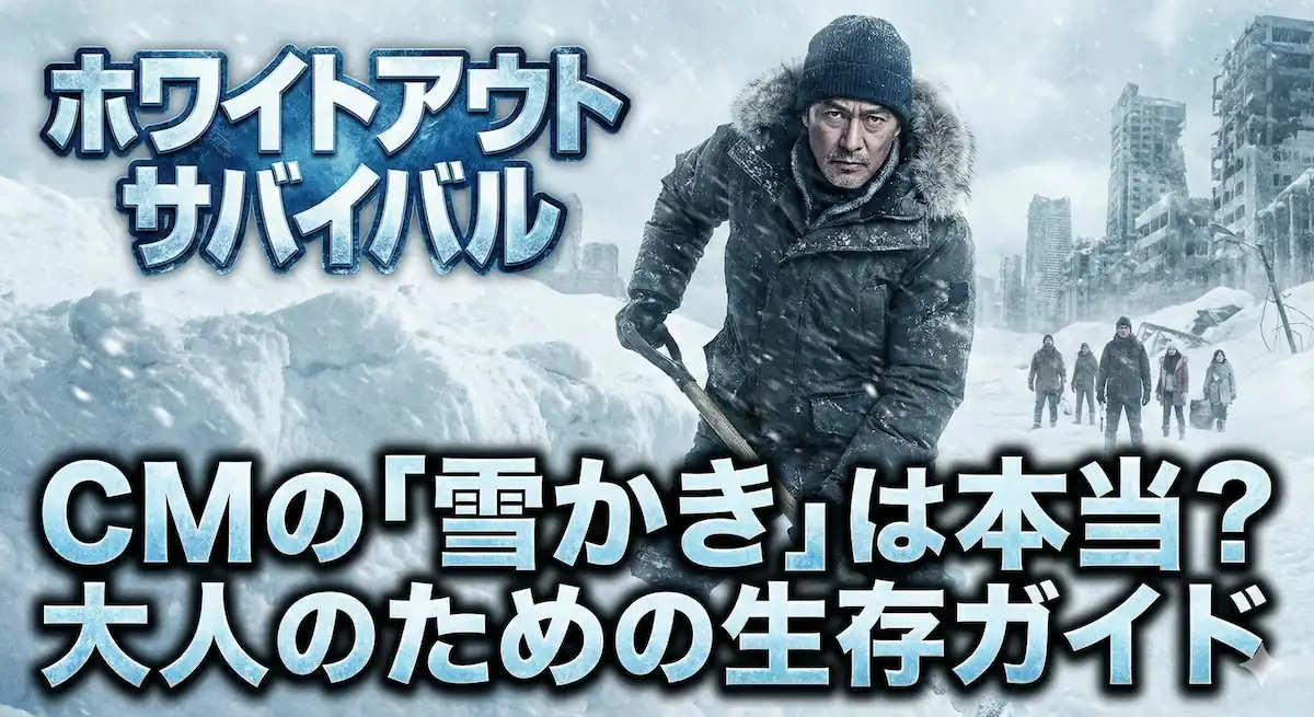 ホワイトアウトサバイバルのcmについての記事のアイキャッチ画像