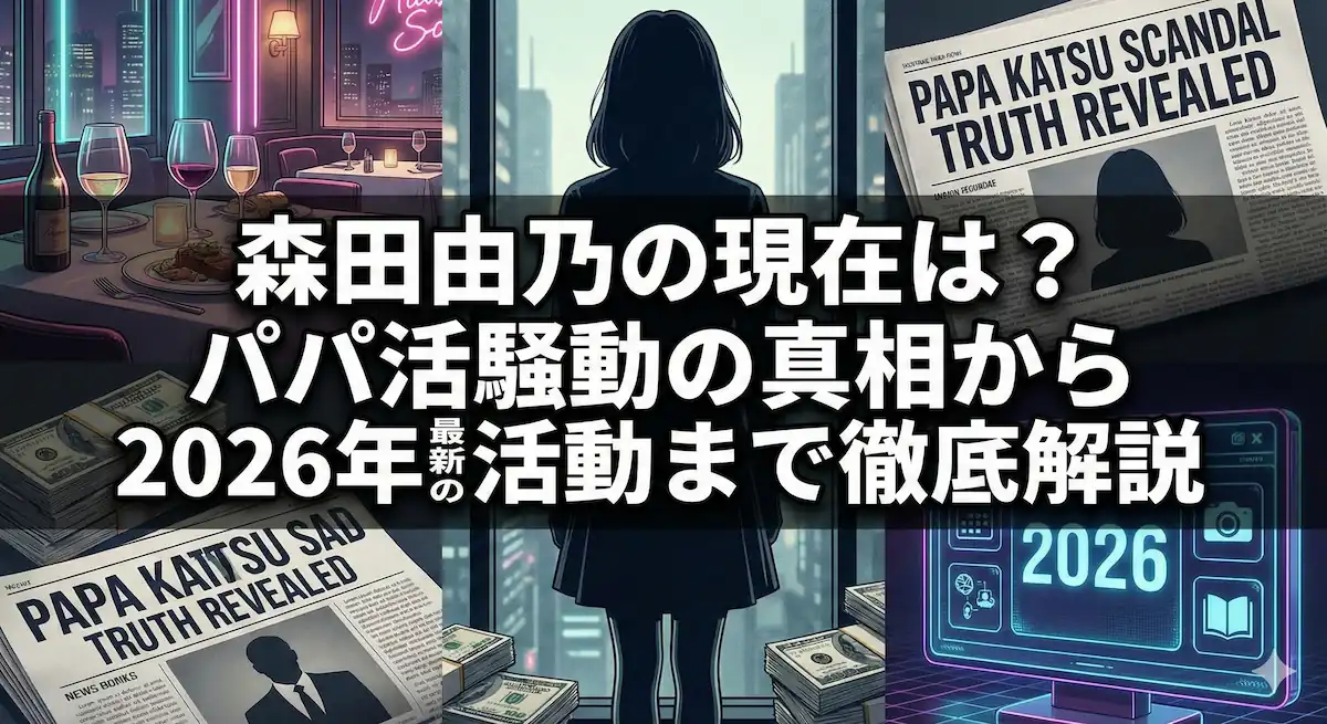 森田由乃の現在について解説する記事のアイキャッチ画像